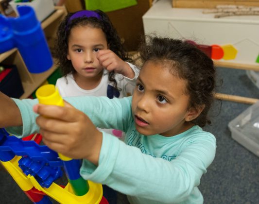 girls building things